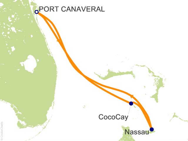 3 Night Bahamas Cruise from Port Canaveral