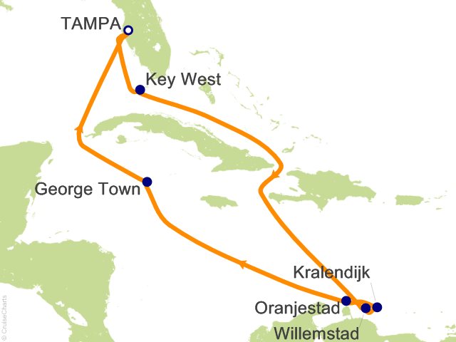 10 Night Southern Caribbean Cruise from Tampa