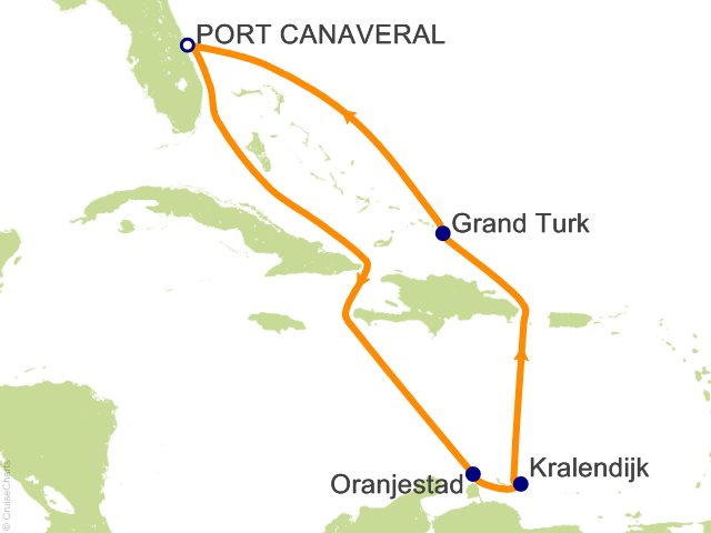 8 Night Southern Caribbean Cruise from Port Canaveral