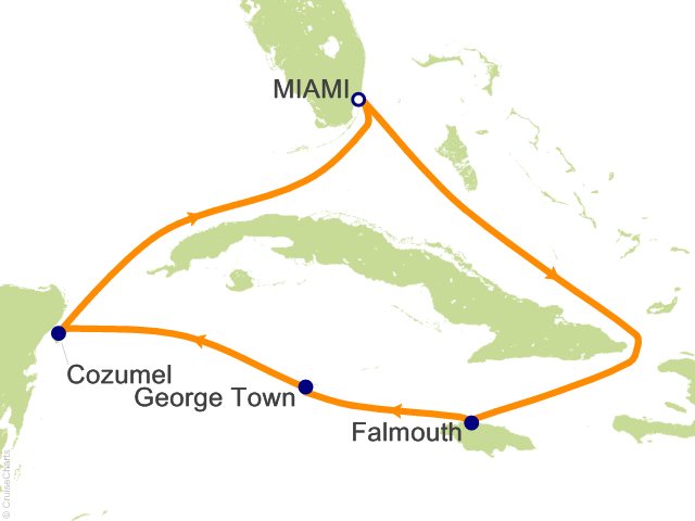 6 Night Western Caribbean Cruise from Miami
