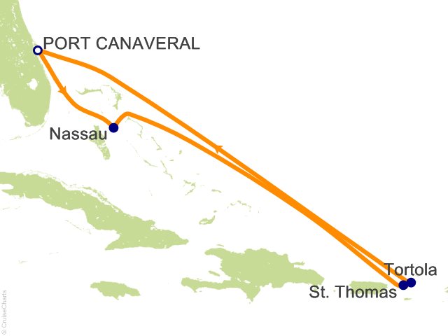 7 Night Eastern Caribbean from Orlando (Port Canaveral) Cruise from Port Canaveral