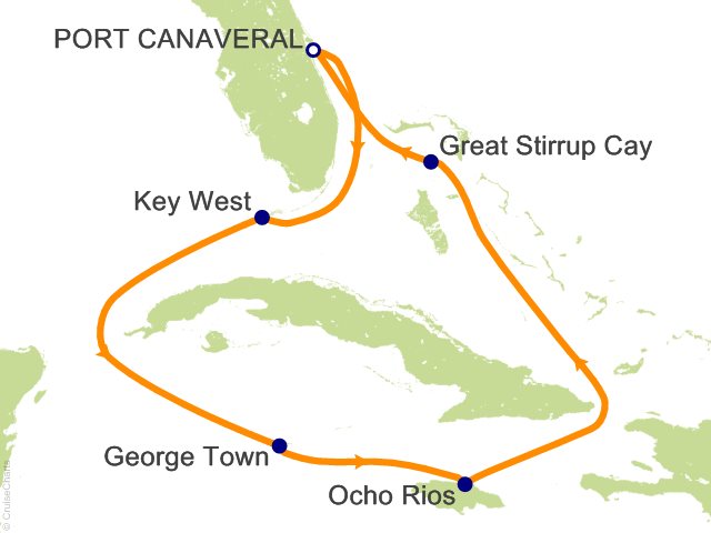 7 Night Western Caribbean from Orlando (Port Canaveral) Cruise from Port Canaveral