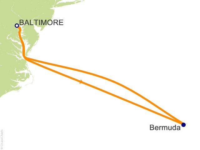 5 Night Bermuda Cruise from Baltimore