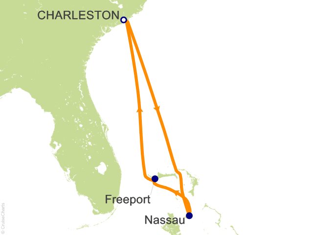 5 Night Bahamas Cruise from Charleston