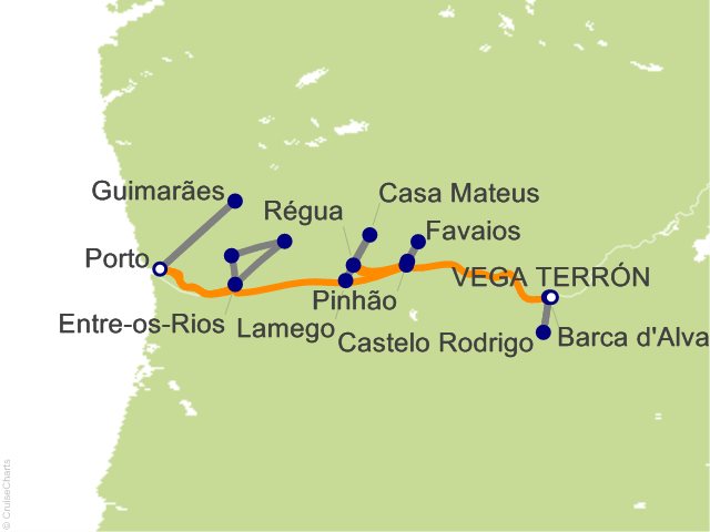 7 Night Jewels of Spain  Portugal and the Douro River Cruise from Vega de Terron