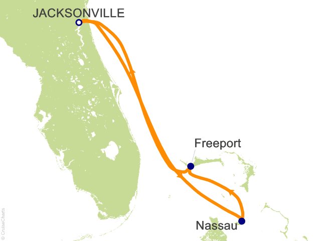 4 Night Bahamas Cruise from Jacksonville
