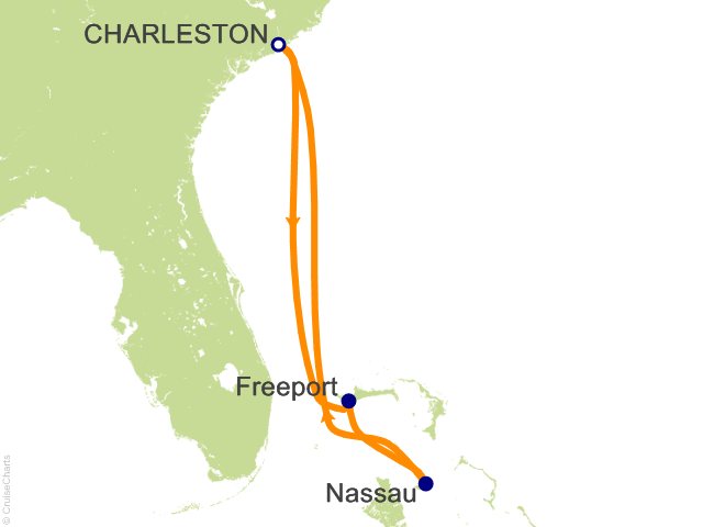5 Night Bahamas Cruise from Charleston
