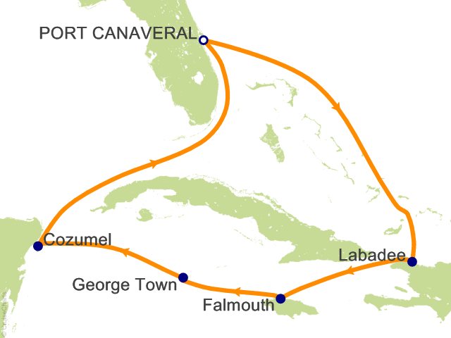 7 Night Western Caribbean Christmas Cruise from Port Canaveral